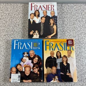 Frasier Complete Fifth Sixth Eighth Season DVD Sets Lot Bundle 5 6 8 New Sealed